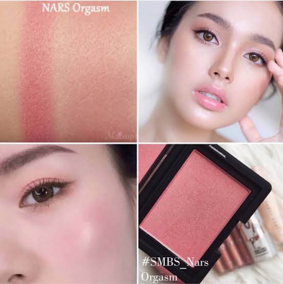 Nars Blush ขนาดมินิ สี Orgasm 3.5 g  บลัชออนชื่อดังที่ได้รับรางวัล Best of Best Blush ถึง 3 ปีซ้อน โดยถือเป็น บลัชที่ดีที่สุดสำหรับแต่งหน้าในเรื่องเม็ดสีเนียนเป็นธรรมชาติอย่างที่คุณคาดไม่ถึง อีกทั้งยังติดแน่นทนนานตลอดวัน  สี Orgasm บลัชสีขายดีที่สุดในโลก! สาวๆทั่วโลกต่างต้องมีกันทุกคน ประกายกลิตเตอร์สีทอง ที่จะทำพวงแก้มของคุณสวยโดดเด่น แบบนางแบบรันเวย์